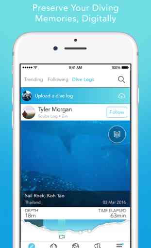 Deepblu Dive Logbook & Social Network for Divers 1