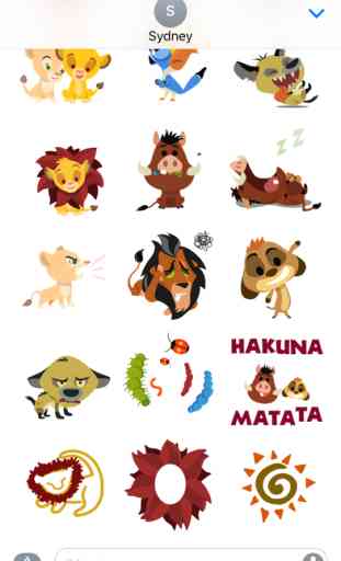 Disney Stickers: The Lion King 3