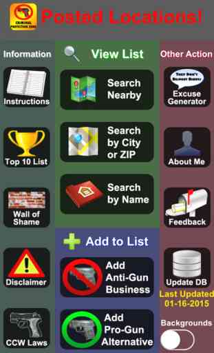 Posted! - Carry List Anti-Gun Locations 2