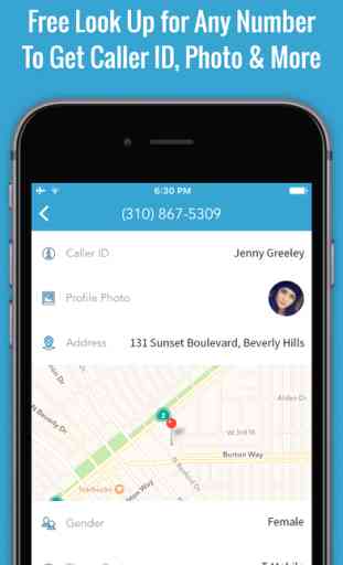 Reverse Caller ID Lookup & Free Phone Book App 1