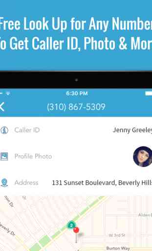 Reverse Caller ID Lookup & Free Phone Book App 3