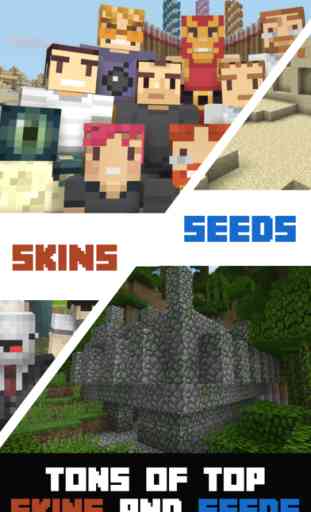Seeds & Skins For Minecraft Pocket Edition 1