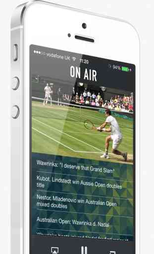 Tennis Live Commentary Radio 1