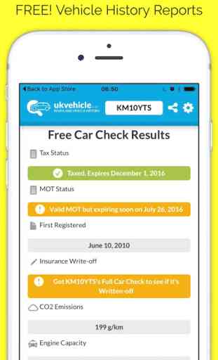 UKVehicle Free Car Checker & MOT Vehicle Checks 2