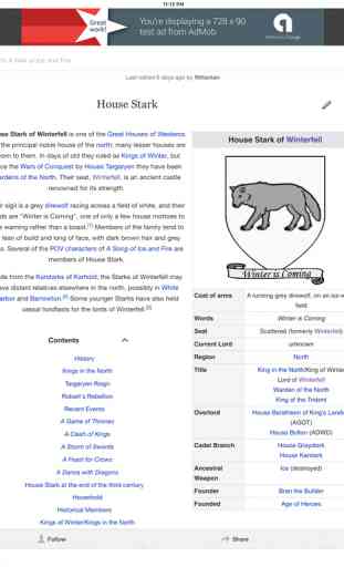 Wiki for Game of Thrones 3