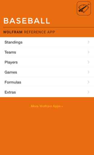 Wolfram Pro Baseball Stats Reference App 1