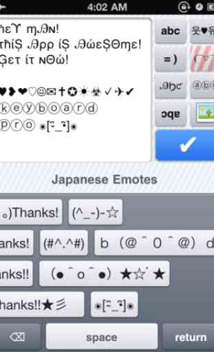 Keyboard Pro+ ( Creative SMS/FACEBOOK/TWITTER Text Art for iPhone Texting ) 1