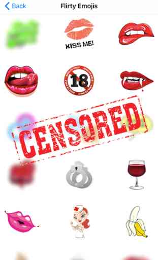 Flirty Emoji Adult Icons Dirty Emoticons for Text 3