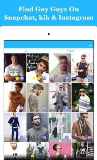 Gay Dating Hookup Chat App for Kik & Snapchat 4