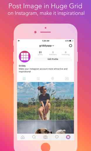 Griddy - Split Pic in Grids For Instagram Post 1