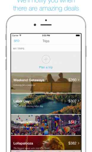 Hitlist - cheap flights and airline tickets 2