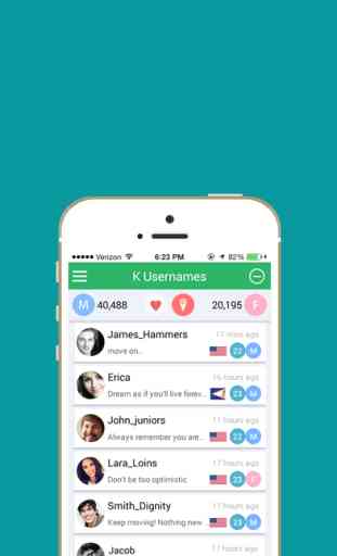 K Usernames - For Kik Messenger! 1