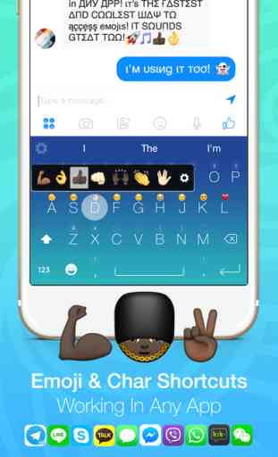 Keyboard Themes with custom fonts and emojis 2