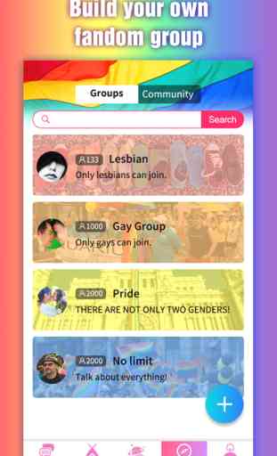 LGBT Tribie - Chatroom, Group & Dating 4