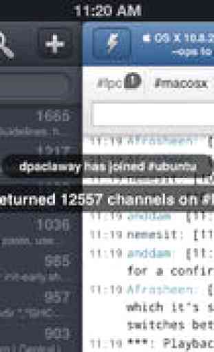 Mango HD Universal - IRC Chat client 1