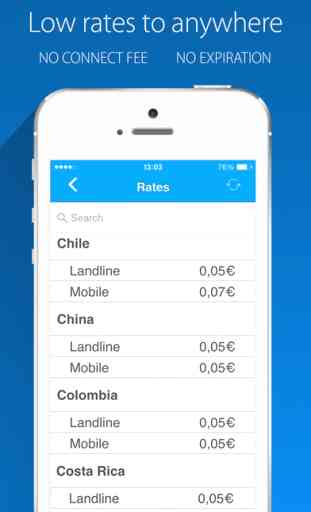 Nubefone: Low-cost international and local calls 3