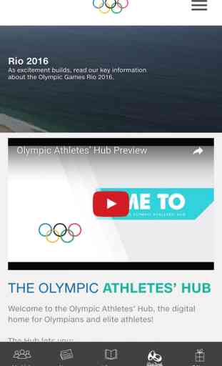 Olympic Athletes' Hub 2016 1