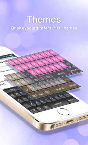 OneKeyboard - colorful and fast custom autocomplete keyboard 1