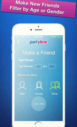 PartyLine Voice Chat, Meet Friends, New People 1