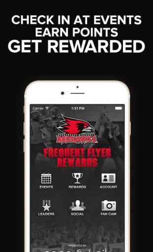 Redhawks Frequent Flyer Rewards 1