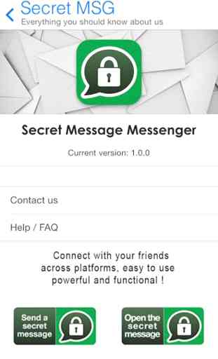 Secret Message Messenger 1