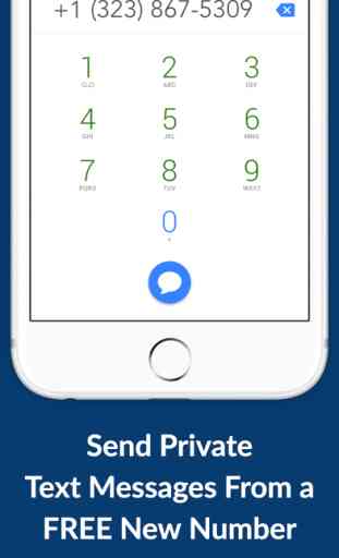Secret Texting & Private Burner Phone Number App 1