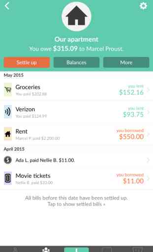 Splitwise - Split bills and expenses the easy way 2