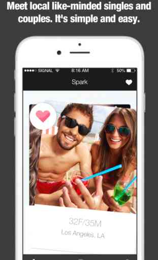 Swinger lifestyle app for swinger and three some 3