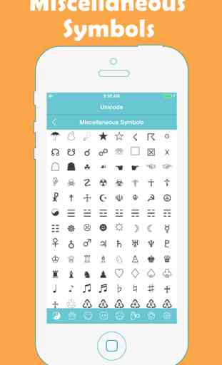 Symbol Pad - Unicode Smileys Icons,Characters Symbols Keyboard for WhatsApp 3
