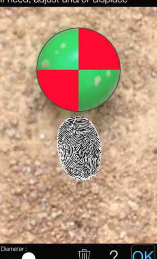 Booble - Measuring distance between the boules and the jack (petanque game) 4