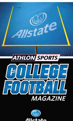 Allstate College Football Magazine 1