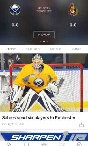 Buffalo Sabres Official Mobile App 2