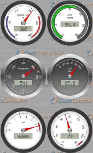 DashCommand - OBD-II gauge dashboards, scan tool 2