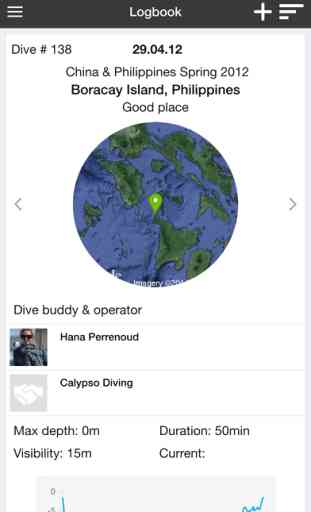 Diviac - Scuba diving logbook 3