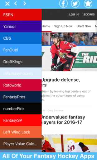 Fantasy Hockey All In One Tools, News, and More! 1