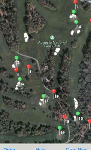 Golf GPS Range Finder Scorecard Course Distance 4