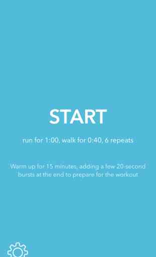 Interval Run - Simple Timer for Fitness Running 1