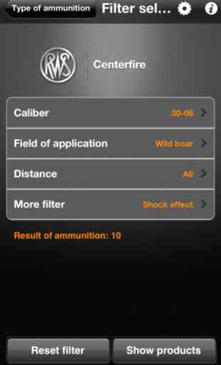 RWS Hunt Ammunition Advisor 2