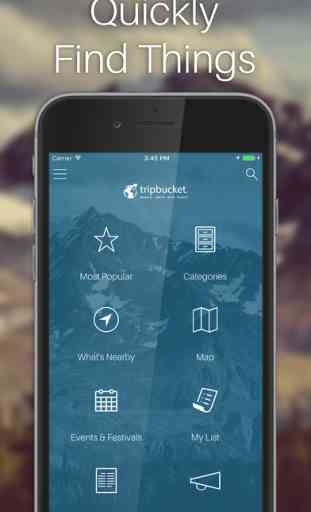 Tripbucket Mobile App 1