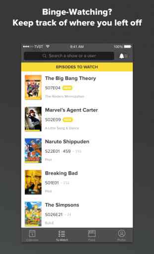TVShow Time - TV Show Tracker for TV Addicts 2