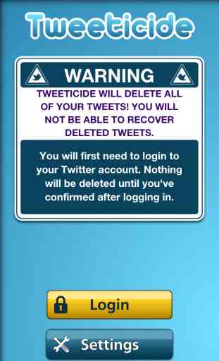 Tweeticide - Delete All of Your Twitter Tweets at Once! 1