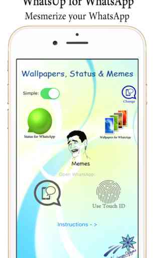 WhatsUp for WhatsApp (with Password / Touch ID) 1