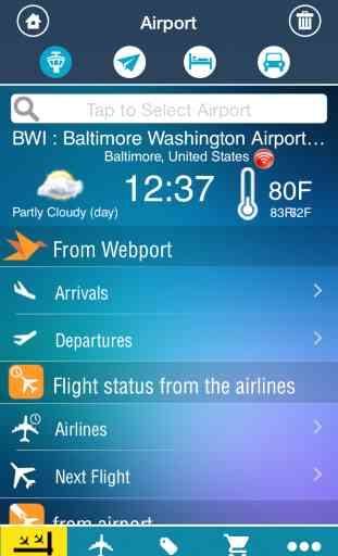Baltimore Washington Airport Pro (BWI/DCA/IAD) Flight Tracker Premium radar 2
