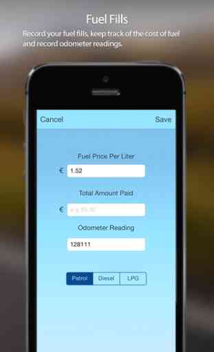AutoLogger: log your car journeys, fuel purchases and fuel consumption 4