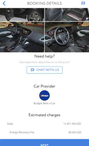 CarzUP - car rental app 3