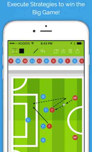 Soccer Blueprint Lite - Clipboard Drawing Tool for Coaches 1