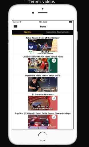 Table Tennis Match Edge - Table tennis Videos, Equipment and Clubs 1