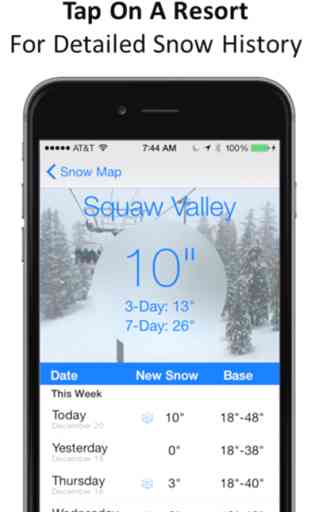 Tahoe Snow Map & Webcams 2