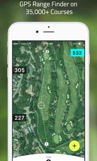 TrackMyGolf: Golf GPS free scorecard range finder 3