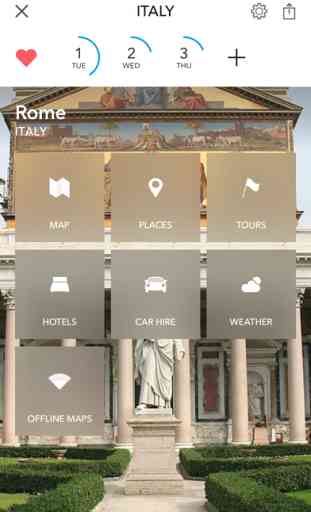 Italy & Vatican Trip Planner by Tripomatic, Travel Guide & Offline City Map 1